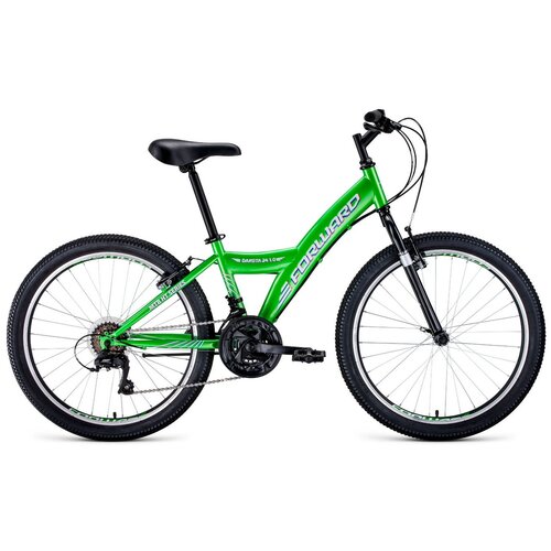 фото Горный велосипед forward dakota 24 1.0 (2021), цвет черный, размер рамы onesize