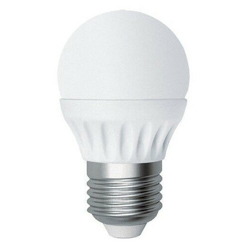 фото Лампа (led), цоколь e27, 4вт, люкс,цвет свечения теплый белый, комплект 10 штук clever-light