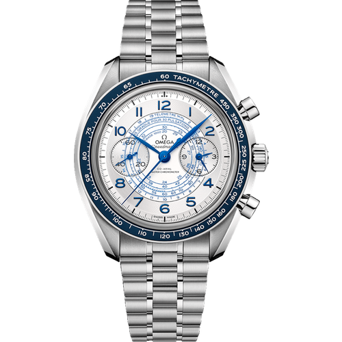 фото Наручные часы omega, серебряный, белый