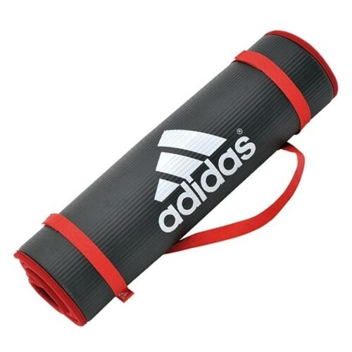 фото Фитнес-мат adidas admt-12235gr, 183x61x1 см мягкий, серый