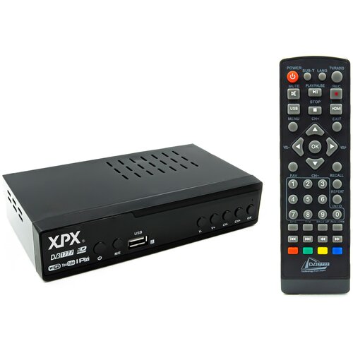 фото Dvb-t2 тв приставка xpx hd-133