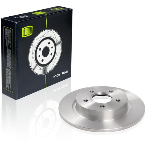 фото Диск тормозной задний для автомобилей ford focus (04-) d=280, 2 штуки trialli