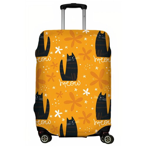 фото Чехол для чемодана "meow" размер м lejoy