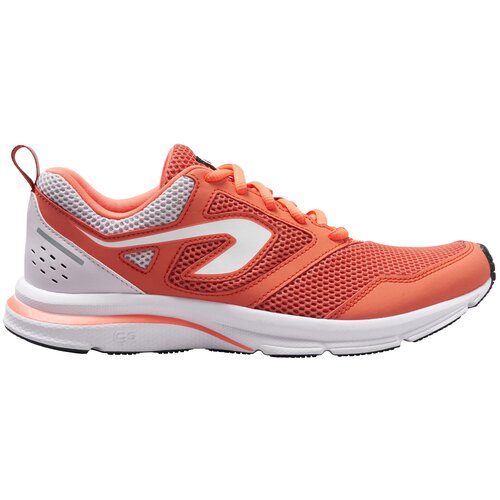 фото Кроссовки для бега женские run active оранжевые, размер: eu38, цвет: красный/светло-серый kalenji х декатлон decathlon