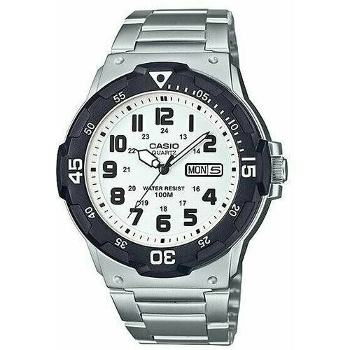 фото Наручные часы casio мужские японские наручные часы casio collection mrw-200hd-7b с гарантией, белый