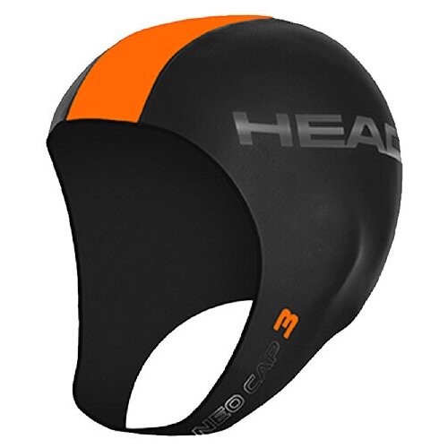 фото Неопреновый шлем-утеплитель head neo cap 3mm, цвет - черный/оранжевый; размер - s/m; материал - неопрен