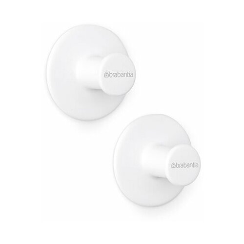 фото Крючки для полотенец renew, 2 шт., белый, 280344 brabantia