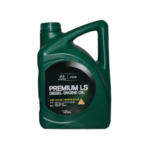 фото Моторное масло hyundai premium ls diesel sae 5w-30 ch-4 полусинтетическое (4л) арт. 05200-00411 mobis