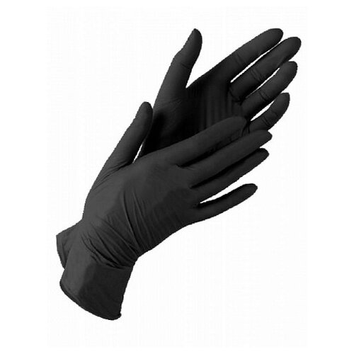 фото Одноразовые нитриловые перчатки, размер s нет