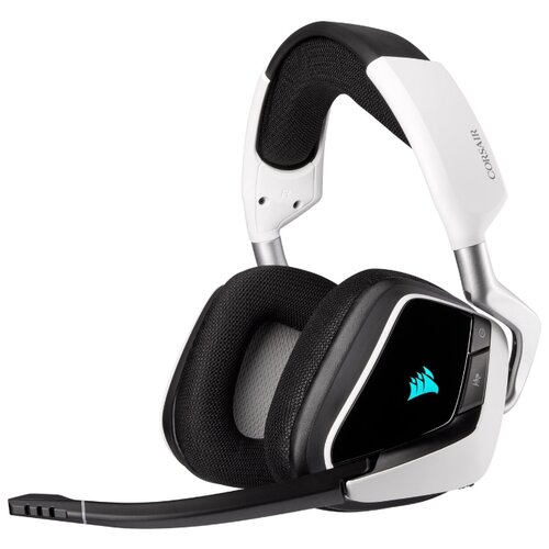 фото Беспроводная игровая гарнитура corsair gaming void rgb elite ca-9011202-eu (white)