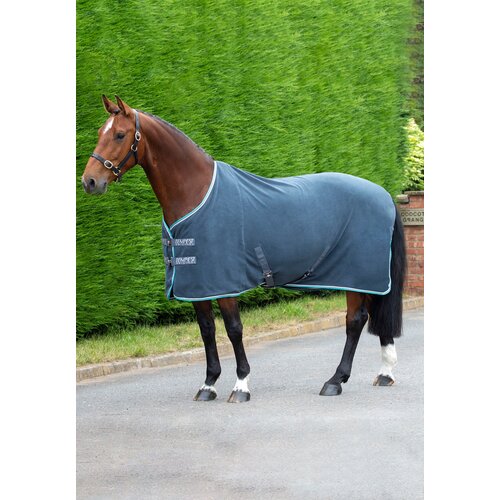 фото Попона флисовая для лошади shires tempest "original", 150 см, серый (великобритания)