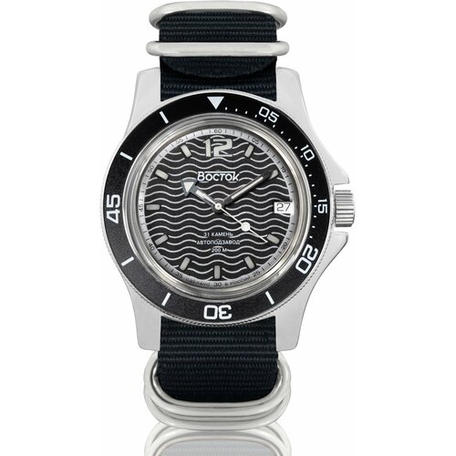 фото Наручные часы восток мужские наручные часы восток амфибия 13042а, черный