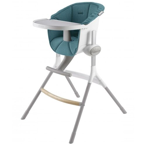 фото Beaba подушка для стульчика up&down high chair цвет голубой