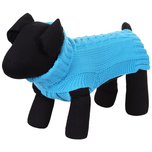фото Свитер для собак rukka wooly knitwear размер m голубой
