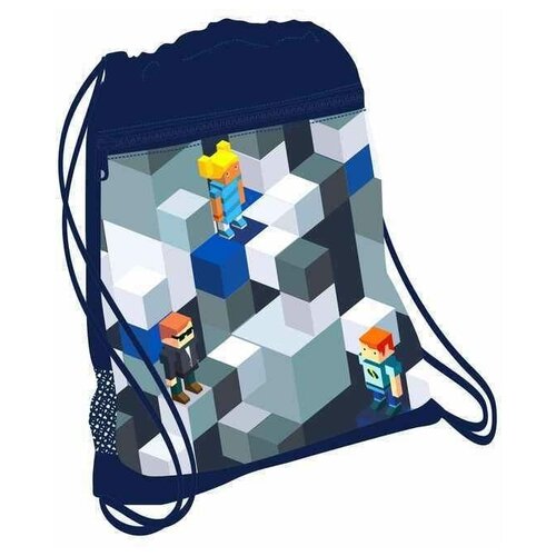 фото Belmil мешок-рюкзак для обуви bricks 336-91/838, синий
