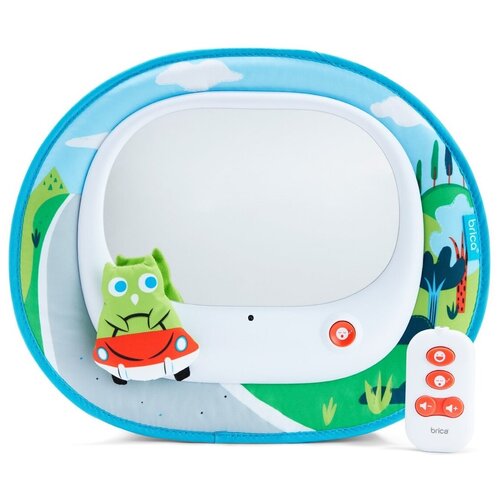 фото Brica волшебное зеркало контроля за ребенком в автомобиле baby in-sight mirror munchkin
