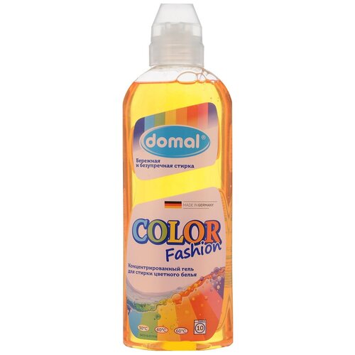 фото Гель для стирки domal color fashion, 0.38 л, бутылка