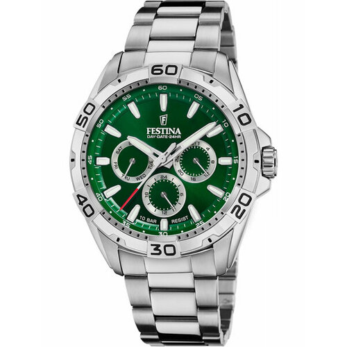 фото Наручные часы festina multifunction, зеленый