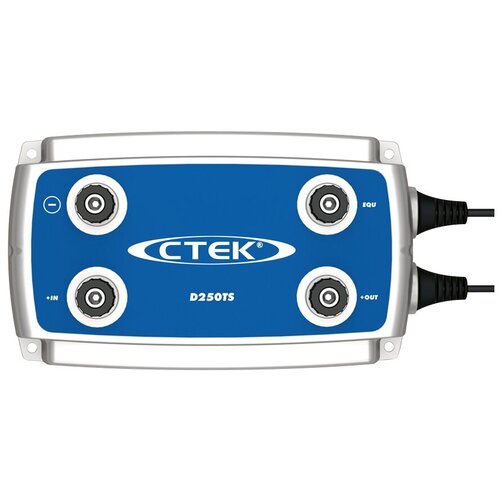 фото Зарядное устройство ctek d250ts синий/серебристый