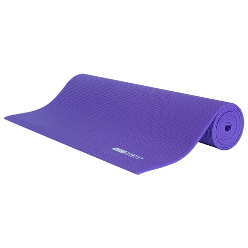 фото Коврик для йоги ecos, пвх, 173 x 61 x 0,6 см, фиолетовый
