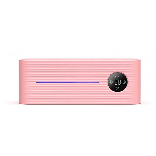 фото Умный держатель для зубных щеток с дезинфекцией xiaomi sothing uv light toothbrush sterilizer holder pink