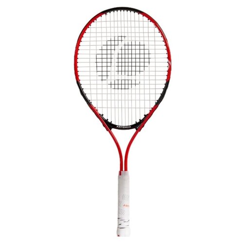 фото Детская теннисная ракетка tr130, размер 25 неоновый морковный artengo x декатлон decathlon