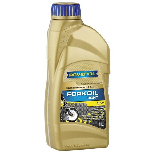 фото Вилочное масло ravenol forkoil light 5w, 1л