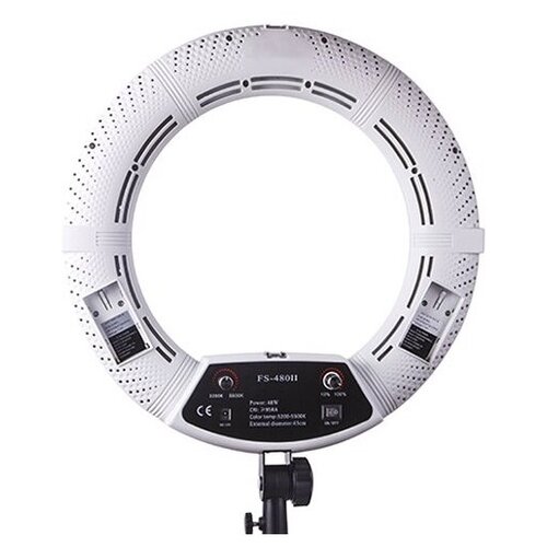 фото Кольцевая лампа okira led ring fs 480 — цвет белый