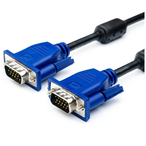 фото "кабель vga-vga m/m mrm-power в жесткой оплетке, 3 метра (набор из 2-х штук)"