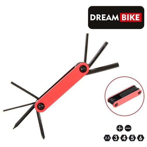 фото Dream bike мультиключ dream bike, для велосипеда