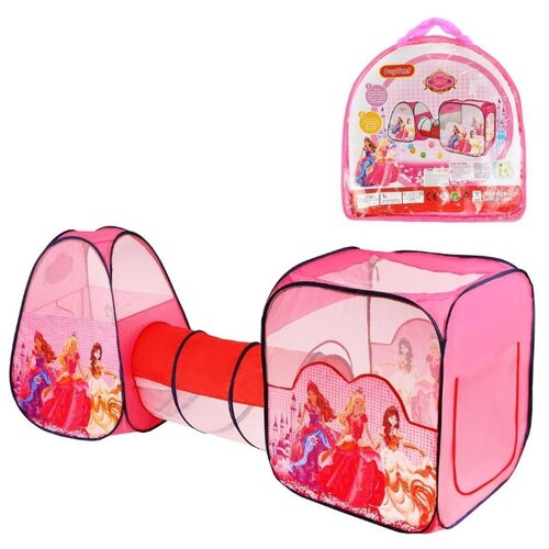 фото Палатка игровая наша игрушка c туннелем, принцессы (200561632)