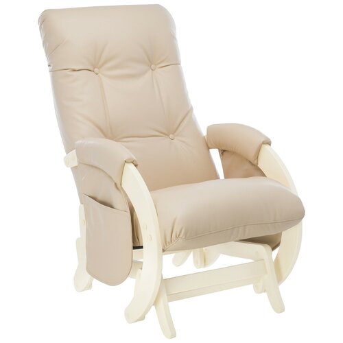 фото Кресло для мамы milli smile (с карманами), искусственная кожа дуб шампань/polaris beige