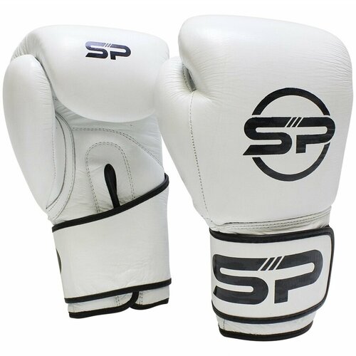 фото Боксерские перчатки sp white leather, 14 унций sp sports