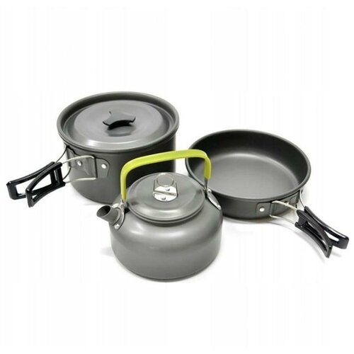 фото Ds308 набор сковородки с чайником mimiroutdoor