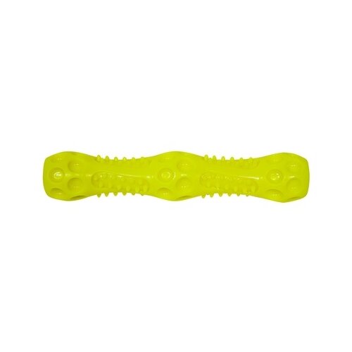 фото Зооник игрушка палка массажная, 28 см 16117 желт., 0,140 кг