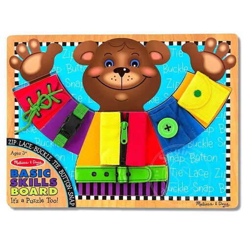 фото Melissa&doug доска "развиваем основные навыки" melissa & doug