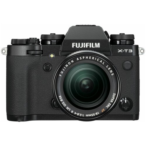 Цифровой фотоаппарат Fujifilm X-T3 Kit 18-55mm Black (T3LK-B WW) комплект крышек fujifilm cvr xt3 для x t3