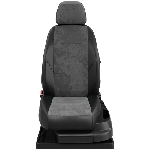 фото Чехлы на сиденья для kia picanto 1 с 2004-2011г. хэтчбек задние спинка и сиденье 40 на 60, 5 подголовников / ka15-0101-ec13 avtolider1