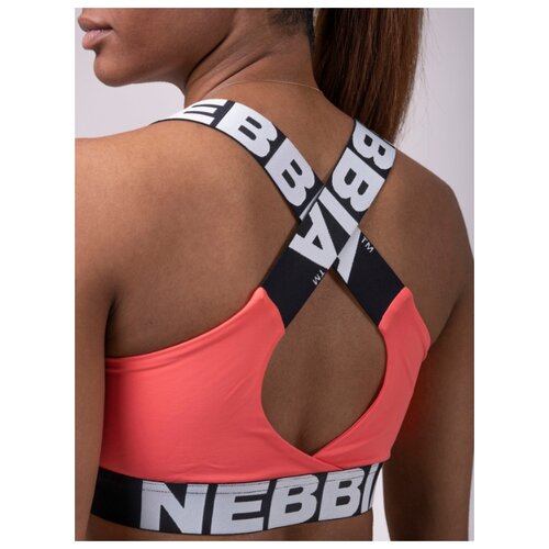 фото Топ nebbia power your hero iconic sports bra 535 peach (m)