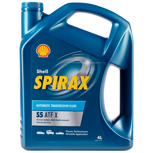 фото Трансмиссионное масло shell spirax s5 cvt x 4 л