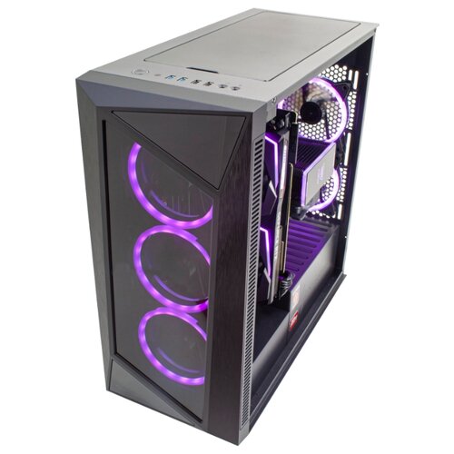 фото Игровой компьютер sistema неон (iplay-4.4-52522) midi-tower/intel core i7-10700/32 гб/512 гб ssd/nvidia geforce rtx 2070 super/ос не установлена черный