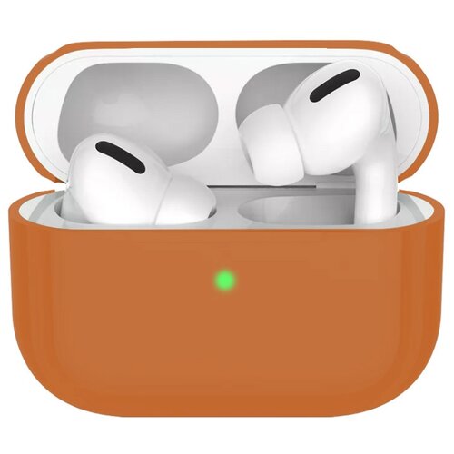 фото Чехол для apple airpods pro силиконовый innozone - персиковый (app-20c-m-10)