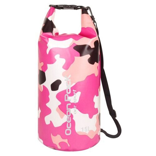 фото Водонепроницаемая сумка nuobi camouflage ocean pack (розовый (15 л))