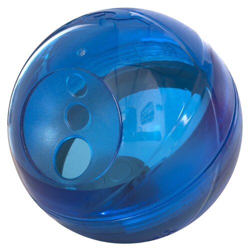 фото Мячик для собак rogz tumbler синий