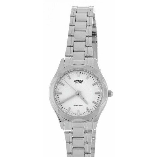 фото Наручные часы casio ltp-1275d-7a, серебряный, белый