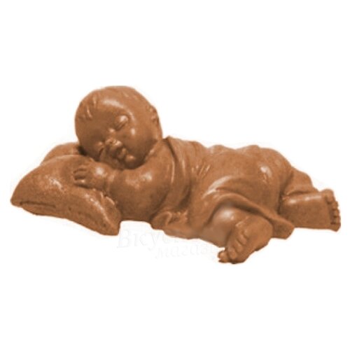 фото Молд для шоколада/мастики силиконовый младенец на подушке вкусная идея без бренда