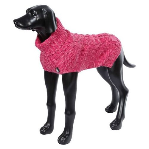 фото Свитер для собак rukka melange knitwear розовый размер xl 38см