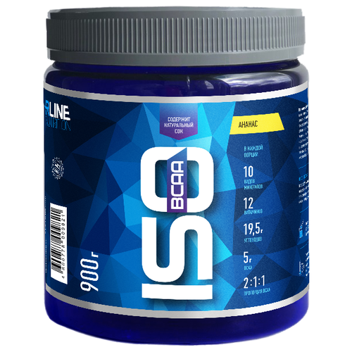 фото Изотоник rline isotonic bcaa, малина, 900 гр. напиток + витамины с бцаа rlinesportnutrition