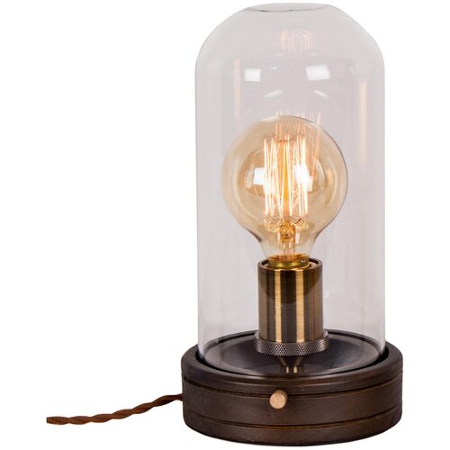 фото Лампа декоративная citilux эдисон cl450801, e27, 100 вт, цвет арматуры: коричневый