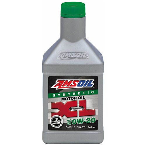 фото Моторное масло amsoil xl extended life synthetic motor oil sae 0w-20 (3,784л)